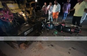 ಬೆಳ್ತಂಗಡಿ; ಹೆದ್ದಾರಿ ಕಾಮಗಾರಿ ವಾಹನಕ್ಕೆ ಬೈಕ್ ಡಿಕ್ಕಿ: ಸವಾರನಿಗೆ ಗಾಯ