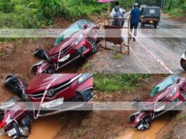 ಬೆಳ್ತಂಗಡಿ; ಮದ್ದಡ್ಕ ಕಾರು ಬೈಕ್ ನಡುವೆ ಅಪಘಾತ ಪ್ರಯಾಣಿಕರಿಗೆ ಗಾಯ