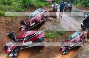 ಬೆಳ್ತಂಗಡಿ; ಮದ್ದಡ್ಕ ಕಾರು ಬೈಕ್ ನಡುವೆ ಅಪಘಾತ ಪ್ರಯಾಣಿಕರಿಗೆ ಗಾಯ