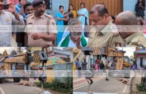 ಶಿವಮೊಗ್ಗದಲ್ಲು ಕ್ರೇನ್ ಅಡಿಗೆ ಸಿಲುಕಿ ಬೆಳ್ತಂಗಡಿ ಯ ವ್ಯಕ್ತಿ ಮೃತ್ಯು