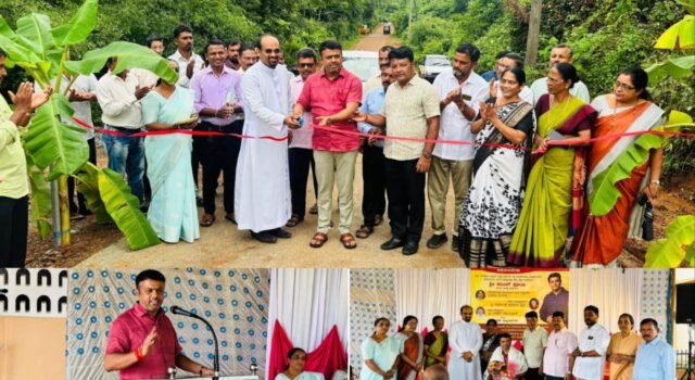 ಬೆಳ್ತಂಗಡಿ; ಶಾಸಕ ಹರೀಶ್ ಪೂಂಜ ಅವರಿಂದ ಬದ್ಯಾರ್ ಆಸ್ಪತ್ರೆ ರಸ್ತೆ ಸೇರಿದಂತೆ 1.15 ಕೋಟಿ ವೆಚ್ಚದ ವಿವಿಧ ರಸ್ತೆಗಳ ಉದ್ಘಾಟನೆ