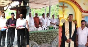 ಅಪಘಾತದಲ್ಲಿ ತೀವ್ರ ಗಾಯಗಳೊಂದಿಗೆ ಚಿಕಿತ್ಸೆಯಲ್ಲಿರುವ ಯೋಧ ಮತ್ತು ಮಗುವಿನ ಚೇತರಿಕೆಗಾಗಿ ಸರ್ವಧರ್ಮೀಯ ಕ್ಷೇತ್ರದಲ್ಲಿ ಯೋಧರ ಬಳಗದಿಂದ ಪ್ರಾರ್ಥನೆ