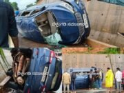 ಬೆಳ್ತಂಗಡಿ: ರಾಷ್ಟ್ರೀಯ ಹೆದ್ದಾರಿಯಲ್ಲಿ ಚಾಲಕನ ನಿಯಂತ್ರಣ ತಪ್ಪಿ ಕಾರು ಪಲ್ಟಿ