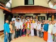ಬೆಳ್ತಂಗಡಿ ಜನತೆಯ ಪ್ರತಿ ಮನೆಯ ಮನ ಮುಟ್ಟಿದ ಶಾಸಕ ಹರೀಶ್ ಪೂಂಜಾ ರವರಿಗೆ ಇಂದಬೆಟ್ಟು ಕಾರ್ಯಕರ್ತರಿಂದ ಗೌರವ ಅರ್ಪಣೆ.