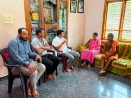 ಬಂಟ್ವಾಳ; ಬಸ್ ನಿಲ್ದಾಣದಲ್ಲಿ ಹತ್ಯೆಯಾದ ಲಾವಣ್ಯ ಮನೆಗೆ ಶಾಸಕ ಹರೀಶ್ ಪೂಂಜ ಭೇಟಿ