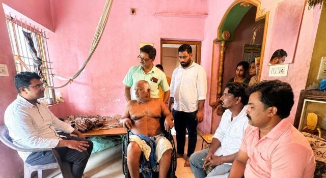 ಕೊಯ್ಯೂರು ಸಂಜೀವ ಮಲೆಕುಡಿಯ ಅವರಿಗೆ ಬೆಸ್ಟ್ ಫೌಂಡೇಶನ್ ವತಿಯಿಂದವೀಲ್ಚೇರ್ ಹಸ್ತಾಂತರ