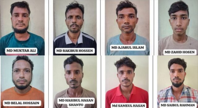 ಮಂಗಳೂರು; ಕಟ್ಟಡ ನಿರ್ಮಾಣ ಕಾರ್ಮಿಕರಾಗಿ ಕೆಲಸ ಮಾಡುತ್ತಿದ್ದ ಎಂಟು ಮಂದಿ ಬಾಂಗ್ಲಾದೇಶಿ ಅಕ್ರಮ ವಲಸಿಗರು ಪೊಲೀಸ್ ವಶಕ್ಕೆ