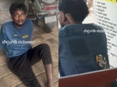 ಮೂಡಬಿದಿರೆ : ತಲ್ವಾರ್ ಹಿಡಿದು ಯುವಕನಿಂದ ಭಯದ ವಾತಾವರಣ ಸೃಷ್ಟಿ; ಆರೋಪಿಯನ್ನು ಹಿಡಿದು ಪೊಲೀಸರಿಗೆ ಒಪ್ಪಿಸಿದ ಯುವಕರು