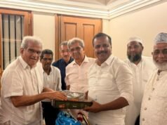 ಆರೋಗ್ಯ ಸಚಿವ ಯು.ಟಿ. ಖಾದರ್ ಧರ್ಮಸ್ಥಳ ಭೇಟಿ
