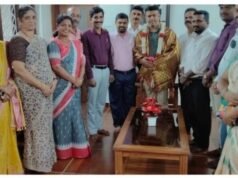 ಬೆಸ್ಟ್ ಎಂ.ಎಲ್.ಎ ಪ್ರಶಸ್ತಿ ಪಡೆದ ಶಾಸಕ ಹರೀಶ್ ಪೂಂಜ ಅವರಿಗೆ ಪ್ರಾಥಮಿಕ ಶಿಕ್ಷಕರ ಸಂಘದಿಂದ ಸನ್ಮಾನ
