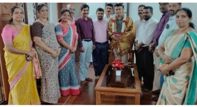 ಬೆಸ್ಟ್ ಎಂ.ಎಲ್.ಎ ಪ್ರಶಸ್ತಿ ಪಡೆದ ಶಾಸಕ ಹರೀಶ್ ಪೂಂಜ ಅವರಿಗೆ ಪ್ರಾಥಮಿಕ ಶಿಕ್ಷಕರ ಸಂಘದಿಂದ ಸನ್ಮಾನ