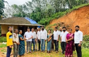 ಮಳೆಯಿಂದ ಹಾನಿಗೀಡಾದ ಮನೆಗಳಿಗೆ ಶಾಸಕ ಹರೀಶ್ ಪೂಂಜಾ ಭೇಟಿ – ವೈಯಕ್ತಿಕ ನೆಲೆಯಲ್ಲಿ ಪರಿಹಾರ