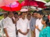 ಬೆಳ್ತಂಗಡಿ; ಮಳೆ ಹಾನಿ ಸಮಸ್ಯೆ ಸಚಿವ ಯು.ಟಿ ಖಾದರ್ ಅವರಿಂದ ಪರಿಶೀಲನೆ; ಅಧಿಕಾರಿಗಳನ್ನು ತರಾಟೆಗೆ ತೆಗೆದುಕೊಂಡ ಸಚಿವರು