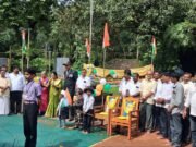 ಧರ್ಮಸ್ಥಳ ಕನ್ಯಾಡಿ ಉನ್ನತೀಕರಿಸಿದ ಹಿರಿಯ ಪ್ರಾಥಮಿಕ ಶಾಲೆಯಲ್ಲಿ ಸಂಭ್ರಮದ ಸ್ವಾತಂತ್ರ್ಯ ದಿನಾಚರಣೆ