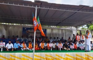 ವಾಲ್ಮೀಕಿ ನಿಗಮ ಹಗರಣ: ಸಚಿವ ನಾಗೇಂದ್ರ ರಾಜೀನಾಮೆ ಆಗ್ರಹಿಸಿ ಬೆಳ್ತಂಗಡಿ ಬಿಜೆಪಿ ಧರಣಿ