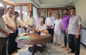 ಶ್ರೀ ರಾಘವೇಂದ್ರ ಸೇವಾ ಪ್ರತಿಷ್ಠಾನದ ವತಿಯಿಂದ ಧರ್ಮಸ್ಥಳ ಧರ್ಮಾಧಿಕಾರಿಗಳ ಭೇಟಿ