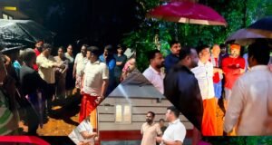 ಬೆಳ್ತಂಗಡಿ; ಮಳೆ ಹಾನಿ ಪ್ರದೇಶಗಳಿಗೆ ಶಾಸಕ ಹರೀಶ್ ಪೂಂಜ ಭೇಟಿ ಪರಿಶೀಲನೆ