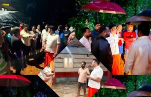ಬೆಳ್ತಂಗಡಿ; ಮಳೆ ಹಾನಿ ಪ್ರದೇಶಗಳಿಗೆ ಶಾಸಕ ಹರೀಶ್ ಪೂಂಜ ಭೇಟಿ ಪರಿಶೀಲನೆ