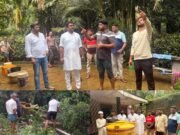 ಕೊಯ್ಯೂರು ಮಳೆ ಹಾನಿ ಪ್ರದೇಶಕ್ಕೆ ರಕ್ಷಿತ್ ಶಿವರಾಂ ಭೇಟಿ – ಬೆಸ್ಟ್ ಫೌಂಡೇಶನ್ ವತಿಯಿಂದ ನೀರಿನ ಟ್ಯಾಂಕ್ ವಿತರಣೆ
