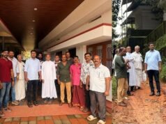 ಮುಂಡಾಜೆ ಸೈಂಟ್ ಮೇರೀಸ್ ಚರ್ಚ್ ಗೆ ರಕ್ಷಿತ್ ಶಿವರಾಂ ಭೇಟಿ ಮಳೆಯಿಂದಾದ ಹಾನಿ ಪರಿಶೀಲನೆ