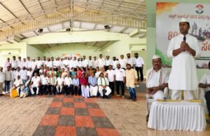 ಬೆಳ್ತಂಗಡಿಯಲ್ಲಿ ಕಾಂಗ್ರೆಸ್ ಪಕ್ಷದ ವತಿಯಿಂದ 80ನೇ ಸ್ವಾತಂತ್ರ್ಯ ಸಂಭ್ರಮ: ಹಿರಿಯ ಕಾಂಗ್ರೆಸ್ ಮುಖಂಡರಿಗೆ ಸನ್ಮಾನ