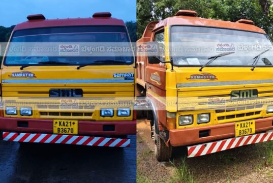 ಬೆಳ್ತಂಗಡಿ : ಟಿಪ್ಪರ್ ನಲ್ಲಿ ಅಕ್ರಮ ಮರಳು ಸಾಗಾಟ; ಪರಾರಿಯಾದ ಟಿಪ್ಪರ್ ಚಾಲಕನ ವಿರುದ್ದ ಪ್ರಕರಣ ದಾಖಲು