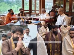 ರಾಕಿಂಗ್ ಸ್ಟಾರ್ ಯಶ್ ಧರ್ಮಸ್ಥಳಕ್ಕೆ ಭೇಟಿ