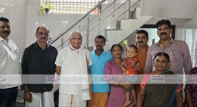 ಧರ್ಮಸ್ಥಳ: ಸೌಜನ್ಯ ಮನೆಗೆ ಆರ್.ಎಸ್. ಎಸ್. ಮುಖಂಡ ಡಾ.ಪ್ರಭಾಕರ ಭಟ್ ಕಲ್ಕಡ್ಕಭೇಟಿ