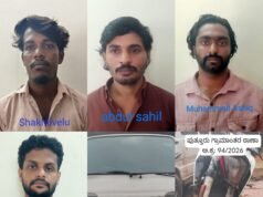 ಅಂತರ್ ರಾಜ್ಯ ಕಳ್ಳತನ ಪ್ರಕರಣ: ನಾಲ್ವರು ಆರೋಪಿಗಳ ಬಂಧನ