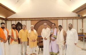 ವಿಶ್ವ ಹಿಂದೂ ಪರಿಷತ್ ಅಂತಾರಾಷ್ಟ್ರೀಯ ಅಧ್ಯಕ್ಷ ಅಲೋಕ್ ಕುಮಾರ್ ಧರ್ಮಸ್ಥಳ ಭೇಟಿ