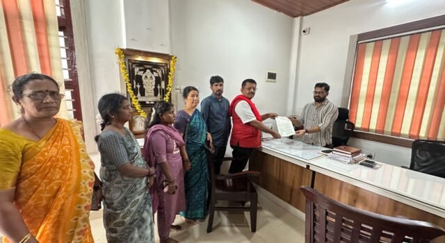 ಕನಿಷ್ಟ ಕೂಲಿ ಜಾರಿ ಹಾಗೂ ಕಾಮಿಕ ವಿರೋದಿ ಕಾರ್ಮಿಕ ಸಂಹಿತೆಗಳ ರದ್ದತಿಗೆ ಸಿಯಟಿಯು ನಿಂದ ಶಾಸಕರಿಗೆ ಮನವಿ