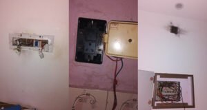 ತೋಟತ್ತಾಡಿ ಸಿಡಿಲು ಬಡಿದು ಹಾನಿ