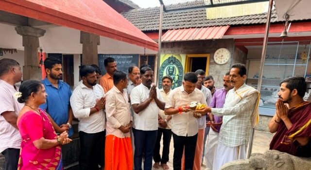 ಪ್ರಧಾನಮಂತ್ರಿ ನರೇಂದ್ರ ಮೋದಿಯವರ ಜನ್ಮದಿನ ಶಾಸಕ ಹರೀಶ್ ಪೂಂಜರವರಿಂದ ಗರ್ಡಾಡಿ ನಂದಿಬೆಟ್ಟ ಶ್ರೀ ನಂದಿಕೇಶ್ವರ ದೇವಸ್ಥಾನದಲ್ಲಿ ವಿಶೇಷ ಪೂಜೆ