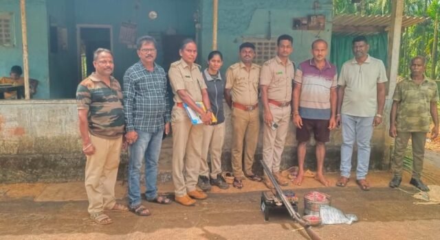 ಬೆಳ್ತಂಗಡಿ : ಕಾಡುಹಂದಿ ಬೇಟೆಯಾಡಿ ಮಾಂಸ ದಾಸ್ತಾನು- ಓರ್ವ ಆರೋಪಿ ಬಂಧನ