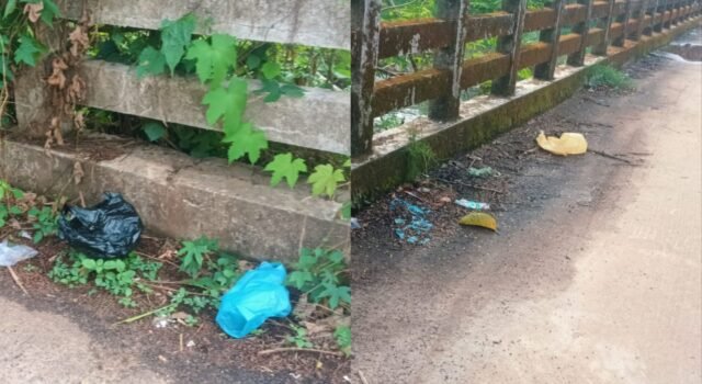 ಬೆಳ್ತಂಗಡಿ : ರಸ್ತೆ ಬದಿಯಲ್ಲಿ ಕಸ ಹಾಕಿದವರಿಗೆ ದಂಡ ಹಾಕಿದ ಲಾಯಿಲ ಗ್ರಾಮ ಪಂಚಾಯತ್