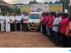 ಯುವ ಸಂಗಮ ವೇಣೂರು ಇದರ ಆಂಬುಲೆನ್ಸ್ ಲೋಕಾರ್ಪಣೆ ಮಾಡಿದ ಶಾಸಕ ಹರೀಶ್ ಪೂಂಜ