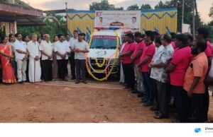 ಯುವ ಸಂಗಮ ವೇಣೂರು ಇದರ ಆಂಬುಲೆನ್ಸ್ ಲೋಕಾರ್ಪಣೆ ಮಾಡಿದ ಶಾಸಕ ಹರೀಶ್ ಪೂಂಜ