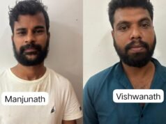ಉಪ್ಪಿನಂಗಡಿ ಬಾರ್ ನ ಮುಂದೆ ತಲವಾರು ಹಿಡಿದು ಗಲಾಟೆ ಇಬ್ಬರ ಬಂಧನ