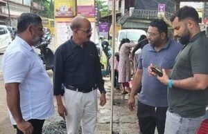 ಮಳೆಗೆ ಬೆಳ್ತಂಗಡಿ ಜಲಾವೃತ: ಹೆದ್ದಾರಿ ಕಾಮಗಾರಿಯಿಂದ ಅಂಗಡಿಗಳಿಗೆ ನುಗ್ಗಿದ ನೀರು – ಪರಿಹಾರಕ್ಕೆ SDPI ಆಗ್ರಹ